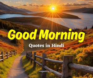 100 Good Morning Quotes in Hindi: 100 शुभ प्रभात सुविचार इमेजेस