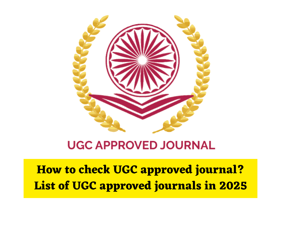 How to check UGC approved journal? List of UGC approved journals in 2026